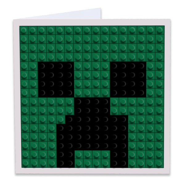 Creeper Greeting Card