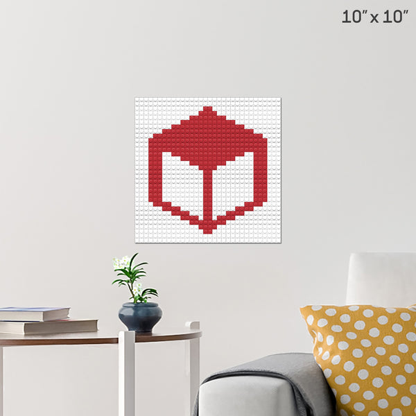 Icon from Super Smash Bros. Brick Poster
