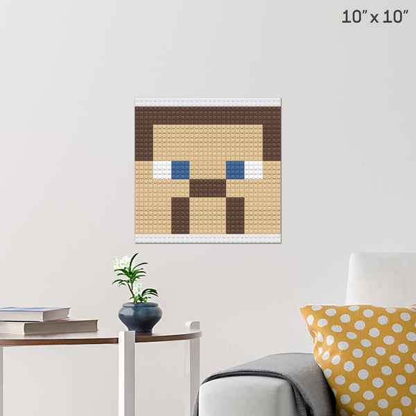 Stevehead Brick Poster