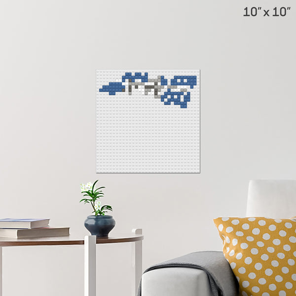 MINI ISS Brick Poster