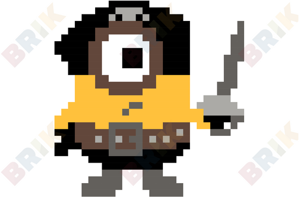 Minion Pixel Art