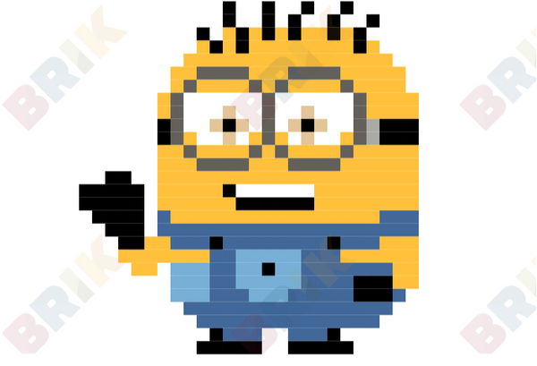 Minion Pixel Art