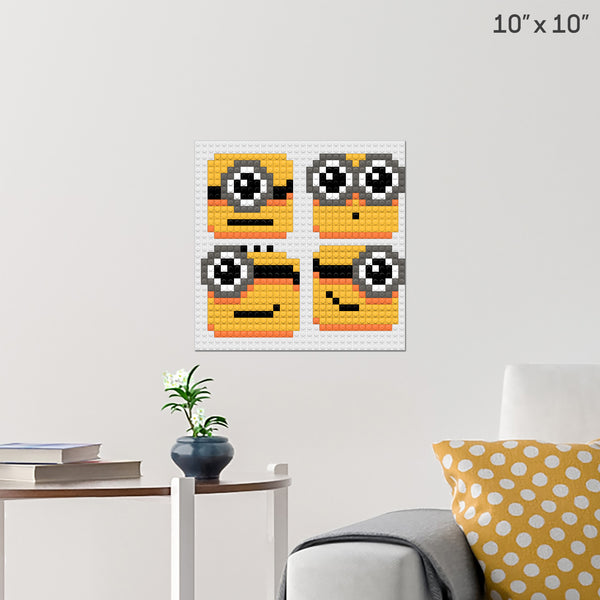 Minions Brick Poster