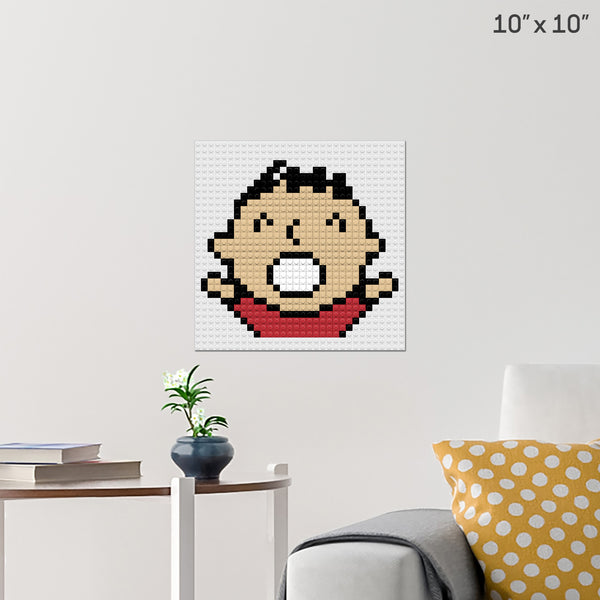 Minna no Tabo Brick Poster