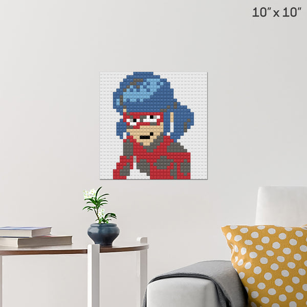 Miraculous Ladybug Brick Poster