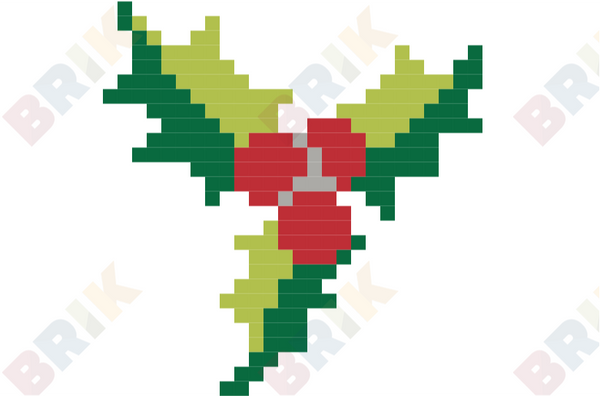 Mistletoe Pixel Art