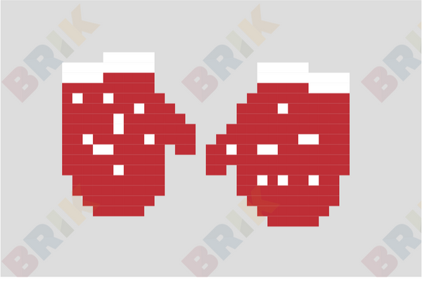 Mittens Pixel Art