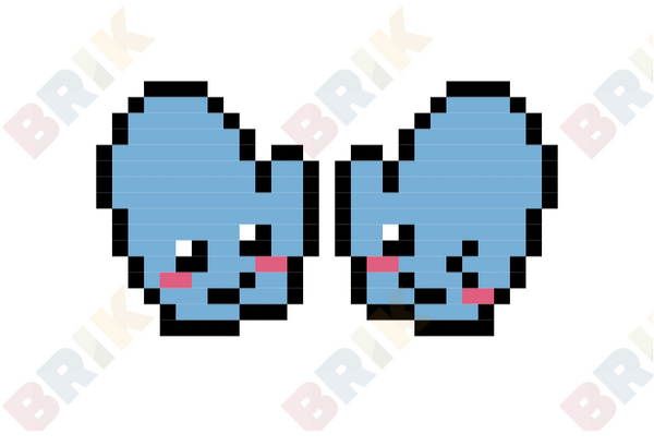 Mittens Pixel Art