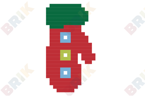 Mittens Pixel Art