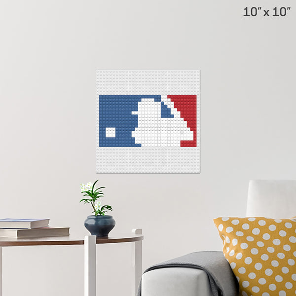 mlb Brick Poster
