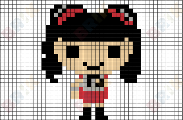 Moa Kikuchi Pixel Art