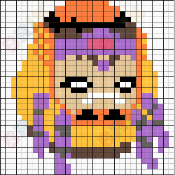 MODOK Pixel Art