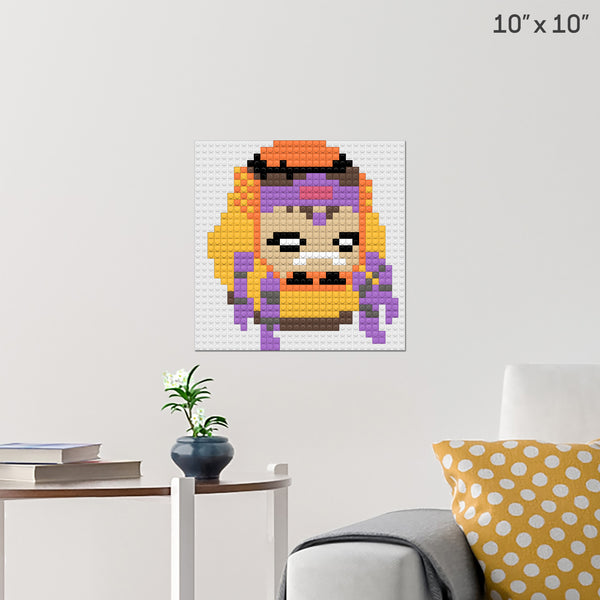 MODOK Brick Poster