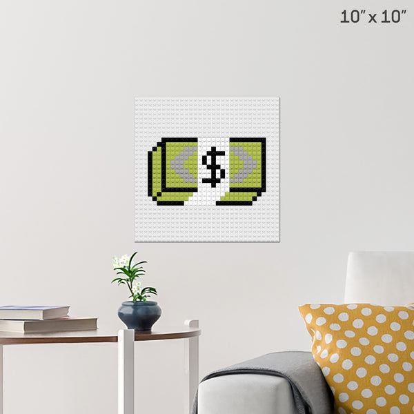 Money Brick Poster