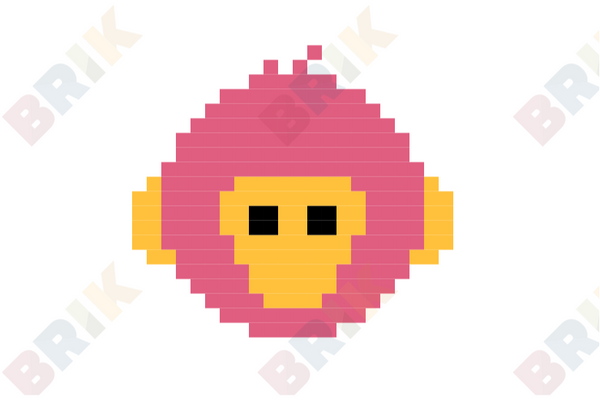 Monkey Pixel Art