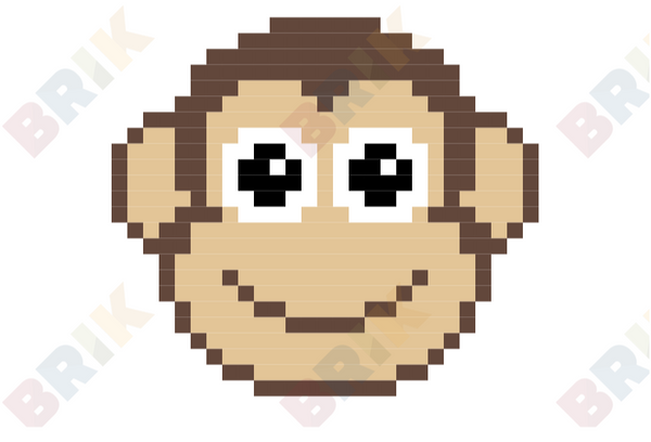 Monkey Pixel Art