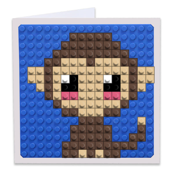 Monkey Greeting Card