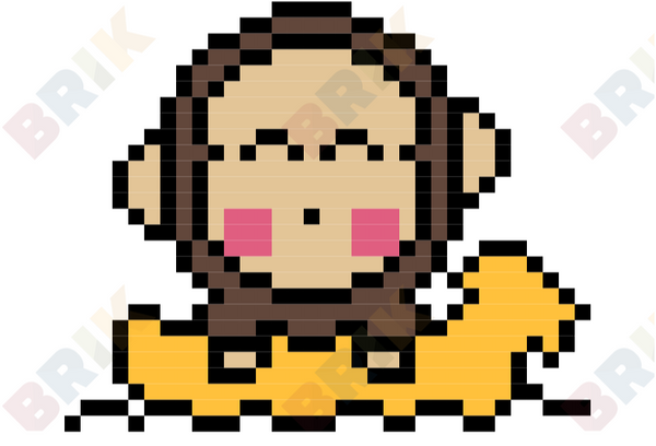 Monkichi Pixel Art