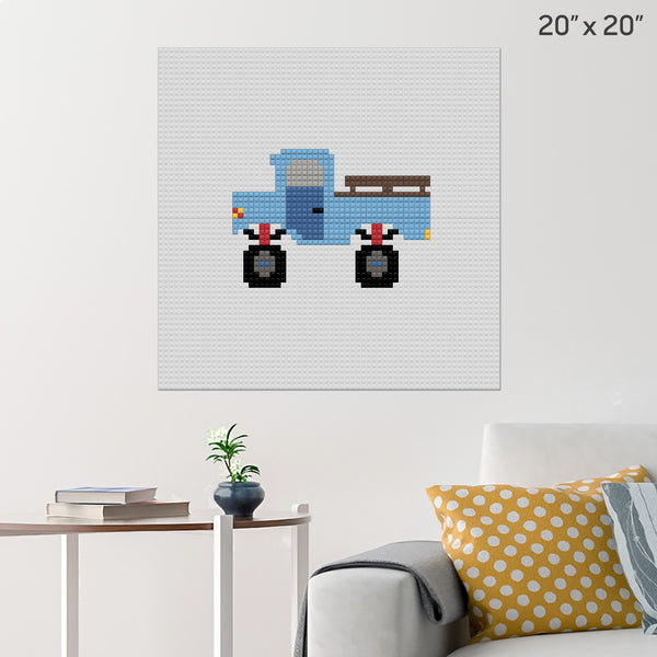 monster truck Brick Poster