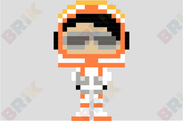Moonwalker Pixel Art