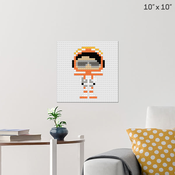 Moonwalker Brick Poster