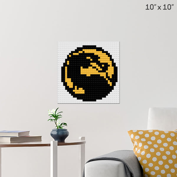 Mortal Kombat Brick Poster
