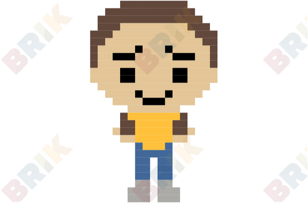 Morty Smith Pixel Art