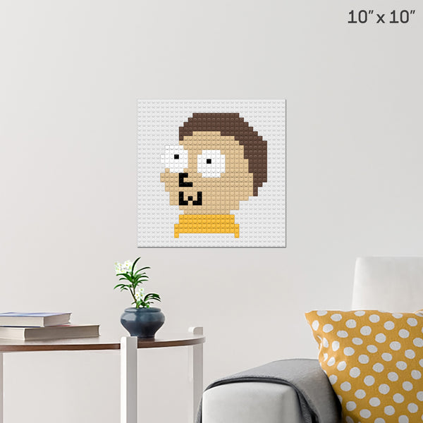 Morty Smith Brick Poster