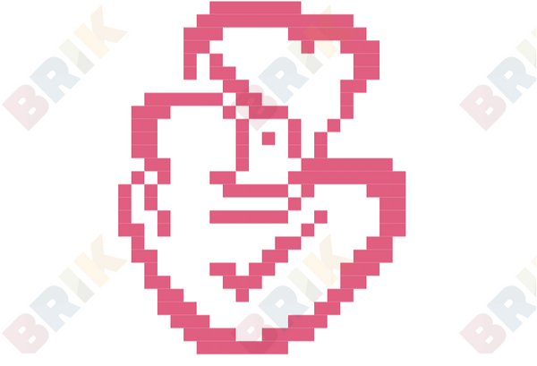 Mother and Child Pixel Art