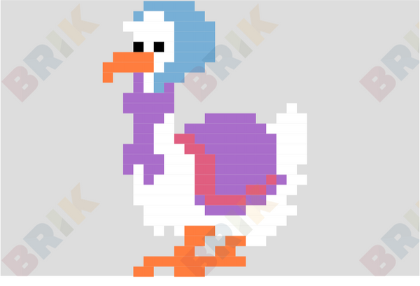 Mother Goose Day Pixel Art