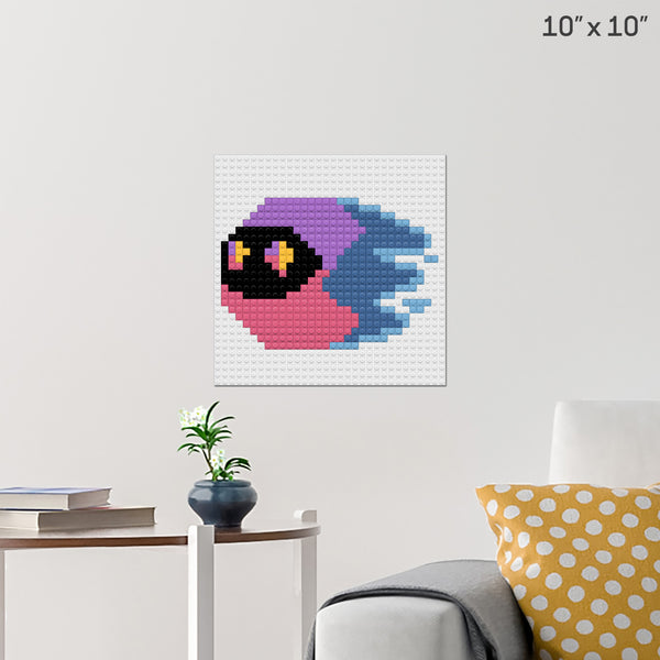 motoko Brick Poster