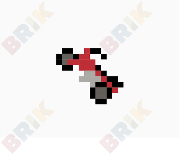 Motorcycle Pixel Art