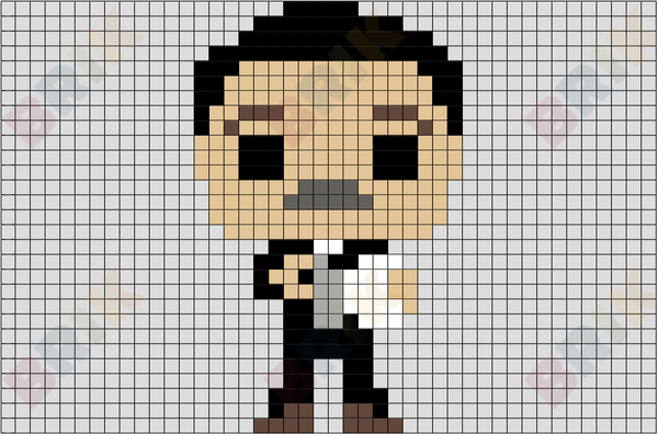 Mr. Clarke Pixel Art