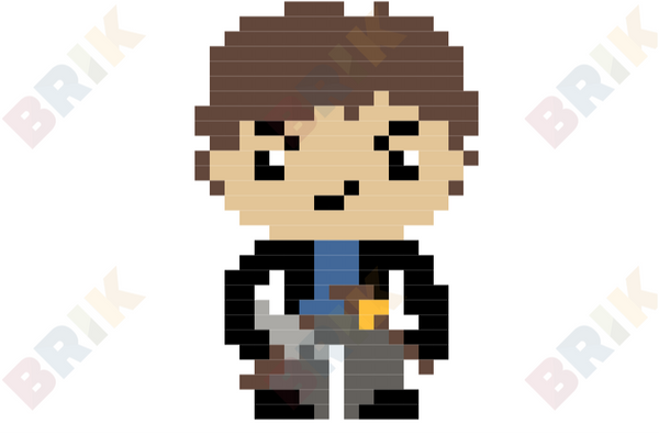 Mr. Fitzwilliam Darcy Pixel Art