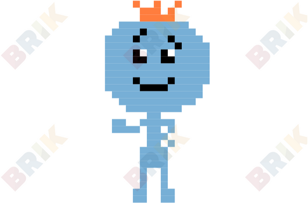 Mr. Meeseeks Pixel Art