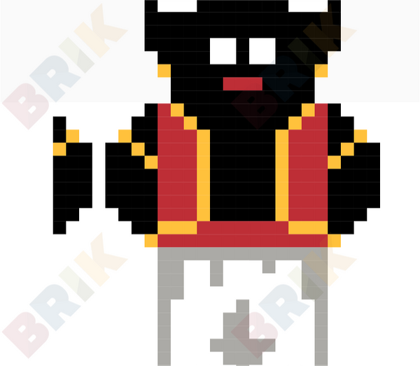 Mr. Popo Pixel Art