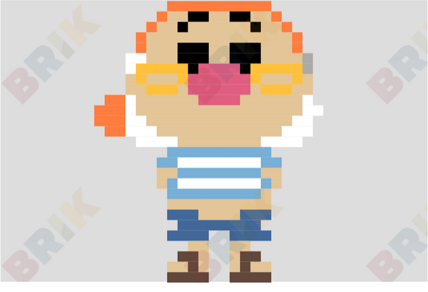 Mr. Smee Pixel Art