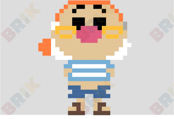 Mr. Smee Pixel Art
