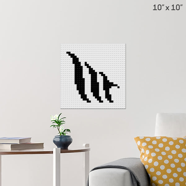 MT Helmets Brick Poster