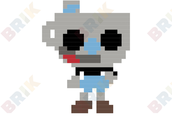 Mugman Pixel Art