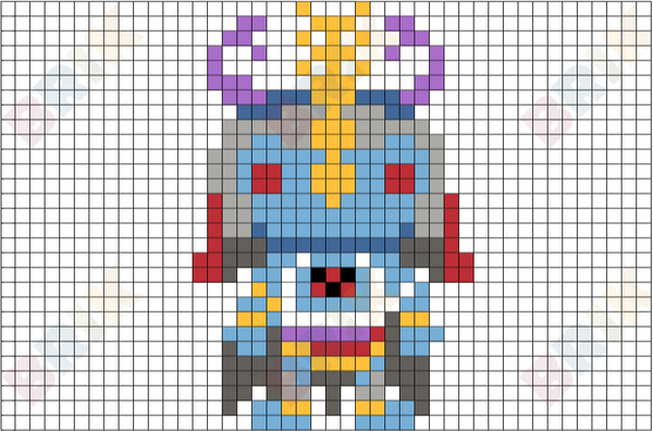 Mumm-Ra Pixel Art