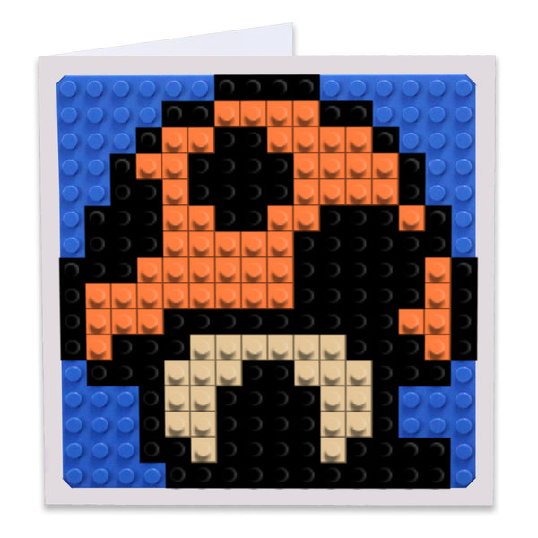 Mushroom House Mario Greeting Card