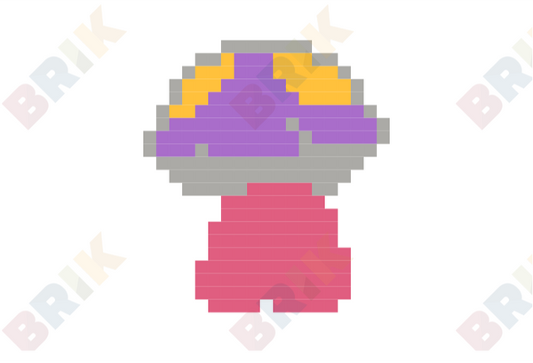 Mushroom Pixel Art