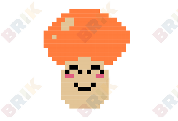 Mushroom Pixel Art