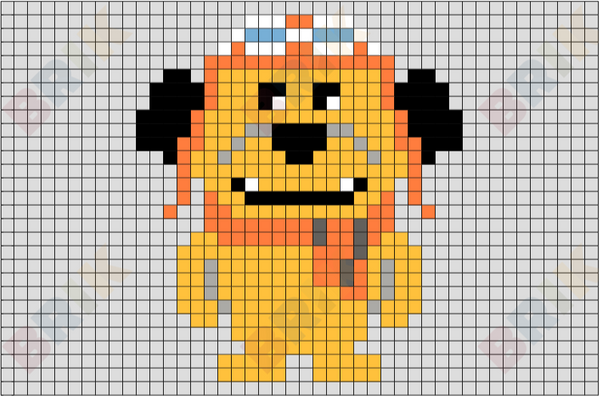 Muttley Pixel Art