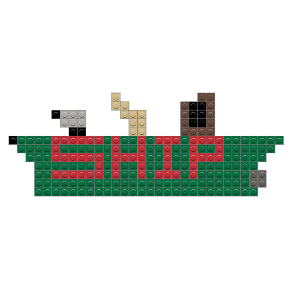 My boy overboard war ship boat