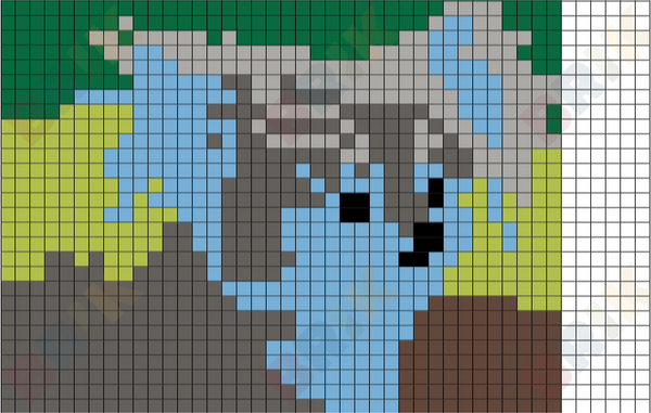 Mythical Blue Fox