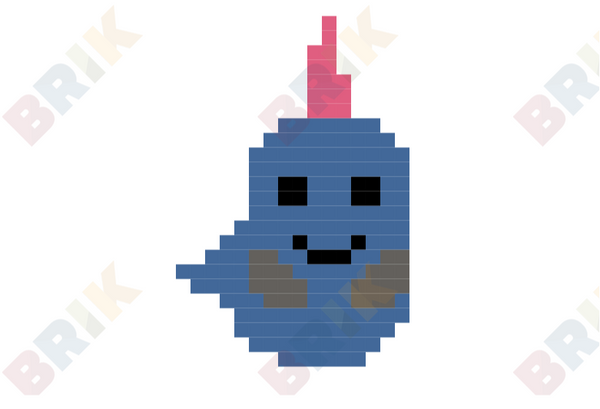Narwhal Pixel Art