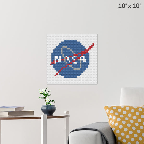 Nasa Brick Poster