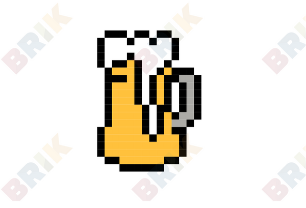 National Beer Day Pixel Art